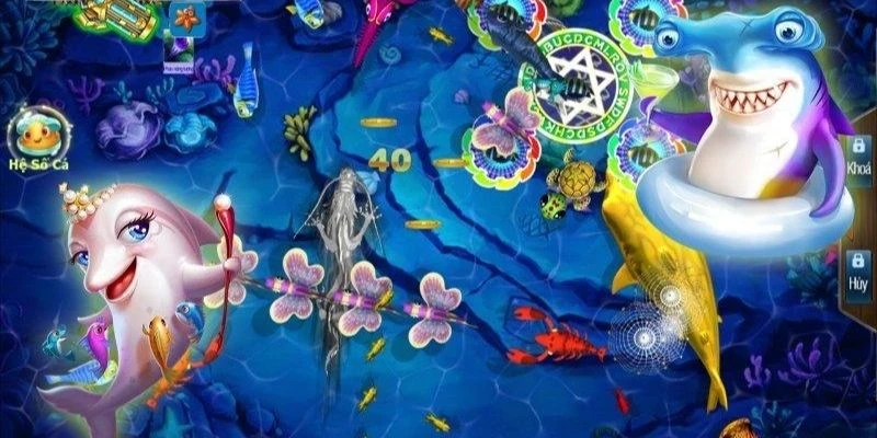 Nhiều trò chơi thú vị, với không gian chơi sống động